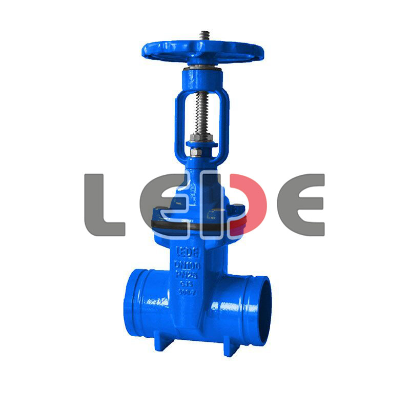 溝槽(cao)明杆閘(zha)閥